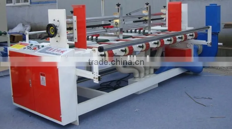 Automatic corrugated paperboard lead edge feeder