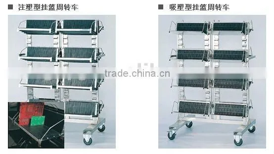 Anti-static ESD SMT PCB Trolley for Electrolic Factory