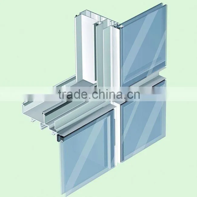 Plug-In Type Unitized Curtain Wall