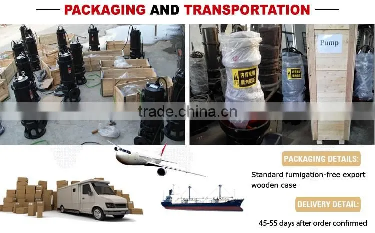 High pressure submersible water propeller pump pumping machine