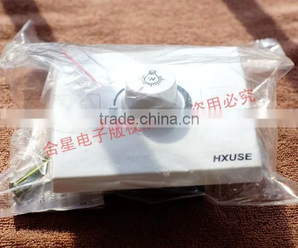 Flame-retardant rotary wall switch, rotary light switch