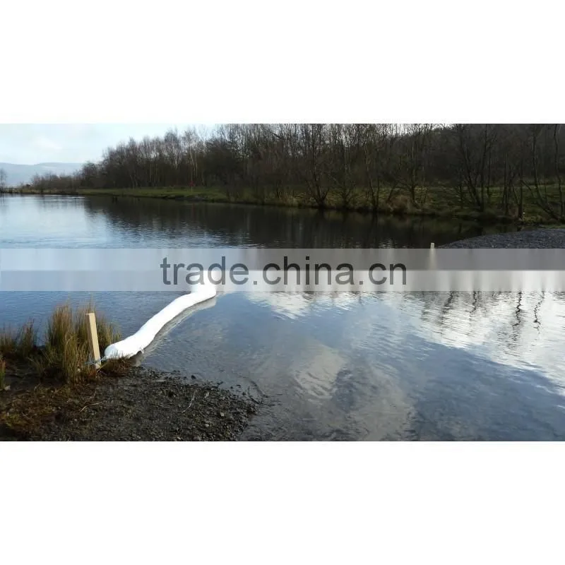 100% PP Oil Absorbent Boom For Contain Oil on Water or land