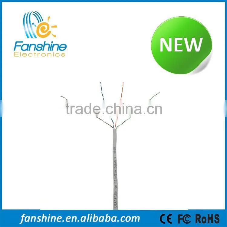 Fanshine Conductor 0.52mm 4 Pairs 05M/Roll CCA UTP Cat5e Cable