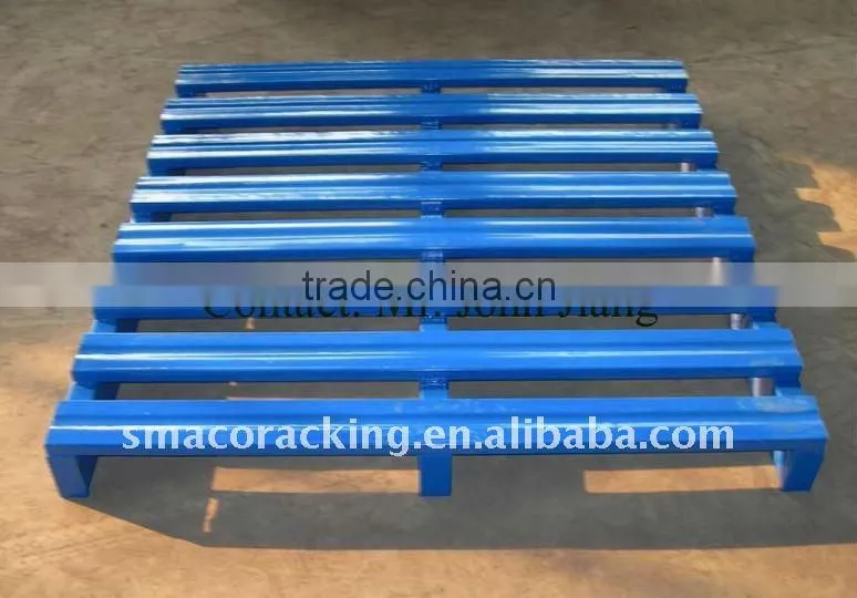 Warehouse steel pallet