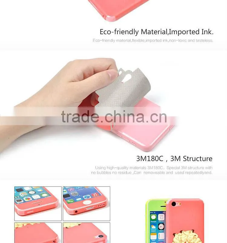 High quality mobile sticker maker for iphone 5c