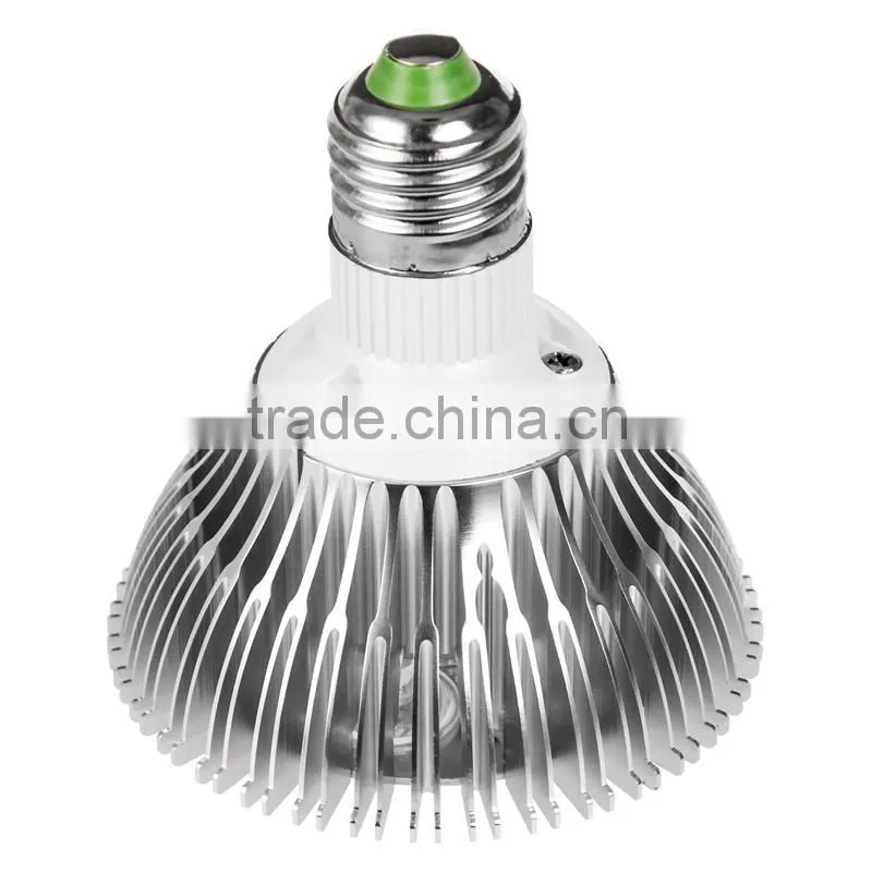 LED PAR30 E27 bulb 7W Aluminum+ Fireproof PC,Epistar Chip, AC 85~265V, CE, RoHS Approval