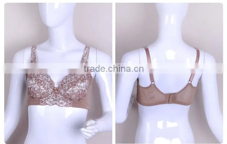 Hot Romantic Moder Stylish Polyester Brown Sexy Girls Innerwear Bra