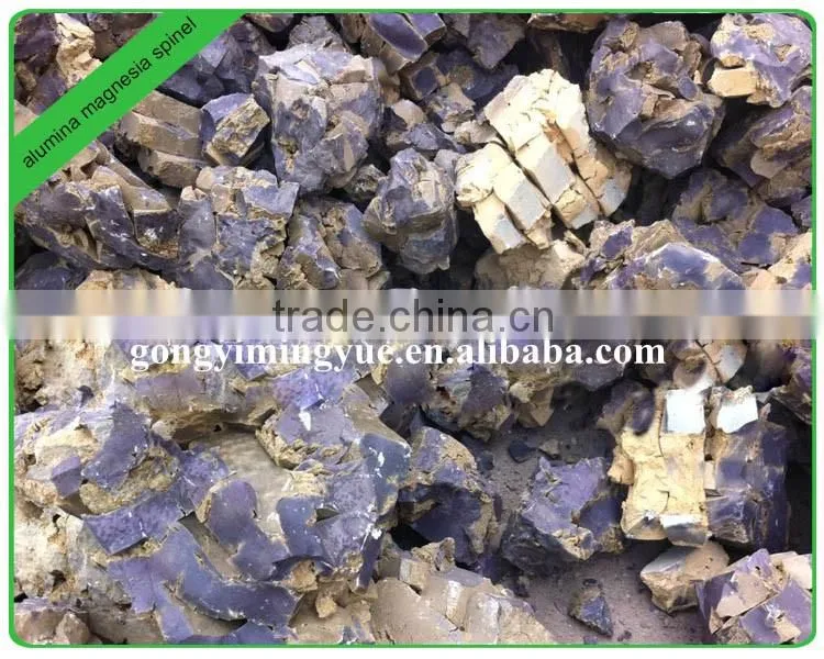 monolithic refractory alumina magnesia ramming spinel mass for induction furnace