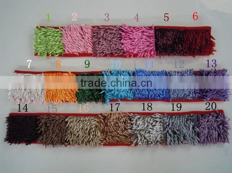 non slip soft shiny chenille washable room carpet