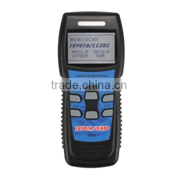 OBDII Code Reader Scanner T605 For T OYOTA L EXUS MemoScan auto diagnostic scanner T605