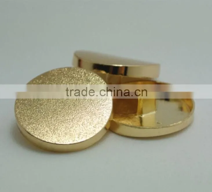 alloy button with bottom loop