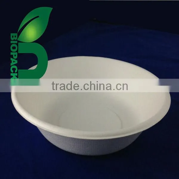 100% Sugarcane 500ML Bagasse Biodegradable Bowl with Cover