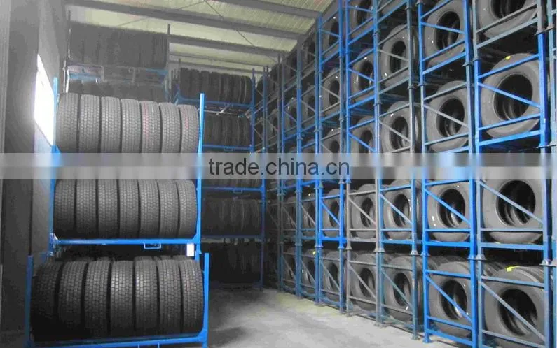 Warehouse Auto Tire Racking 4S Store Selective Tyre Racking