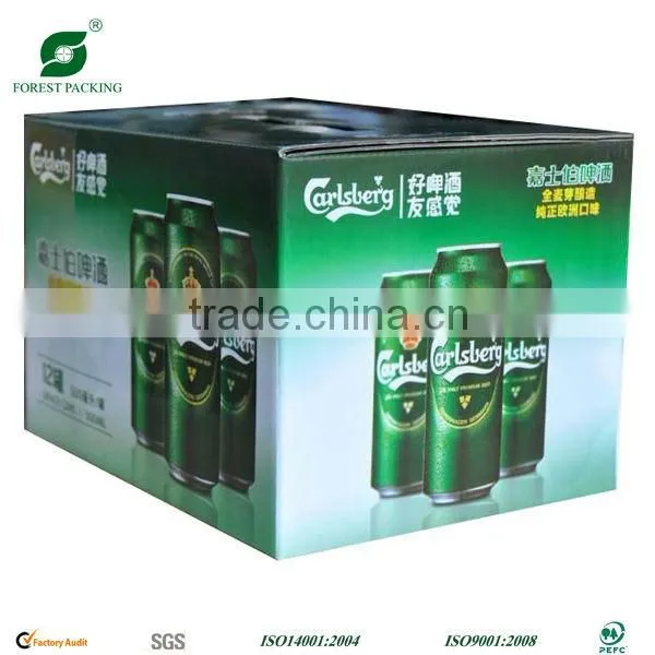 24 Bottle Canned Beer Pack Box