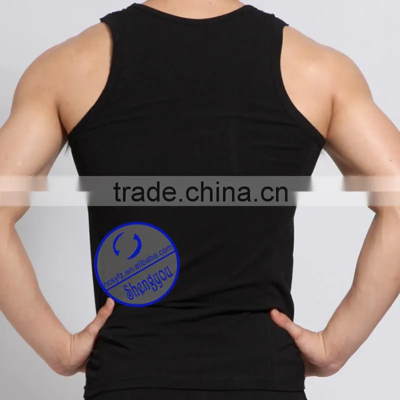 Custom blank wholesale gym mens stringer bodybuilding tank top