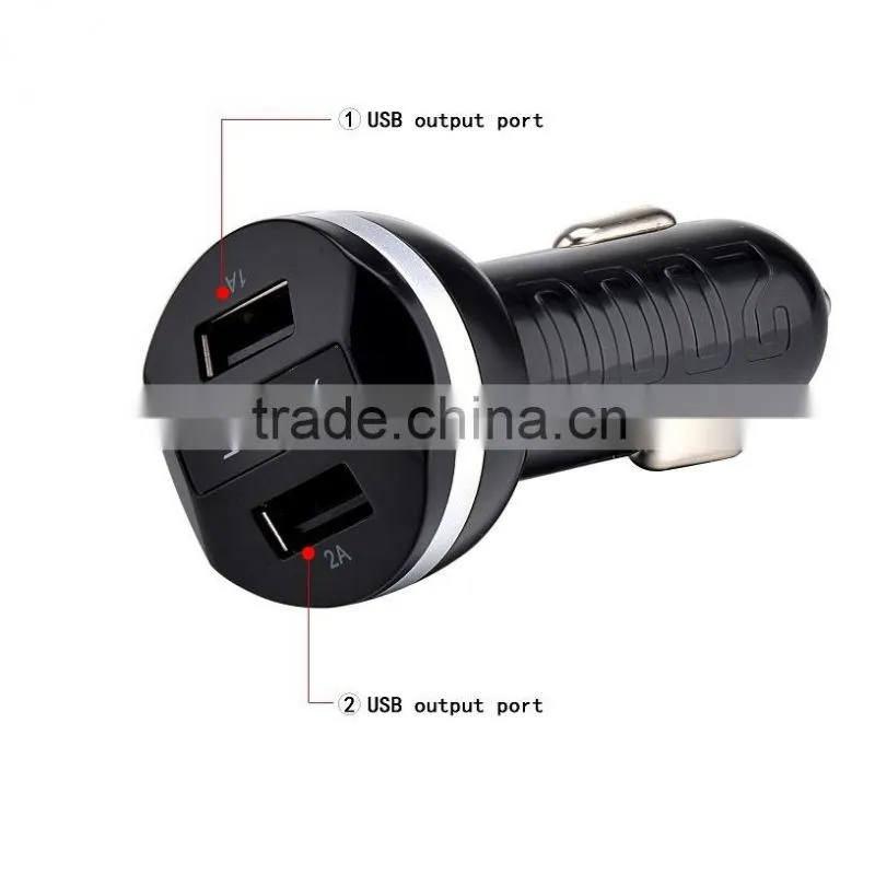 Convenient car usb charger for mobile iPhone iPod Touch