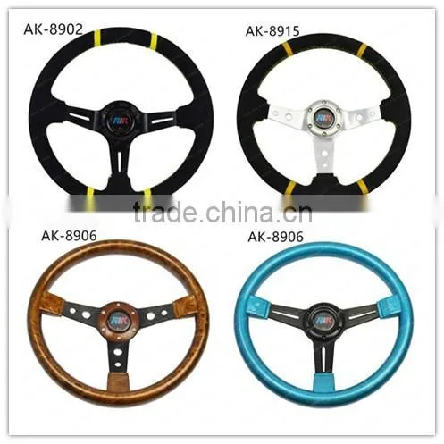 Universial vehicle steering carbon fiber wheel car driving steering wheel