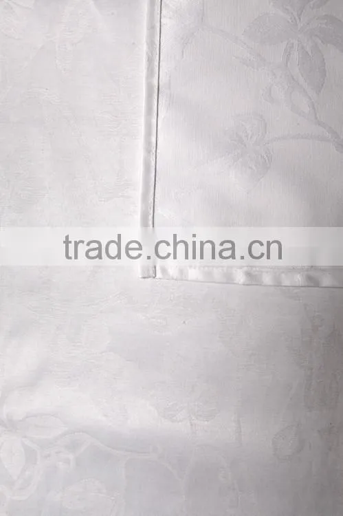 NEW DESIGN Jacquard table cover /white table cloth /table cloth wedding
