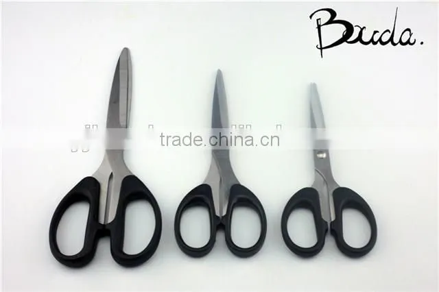 Hot sale stainless steel with plastic handle student scissors BD-S1600