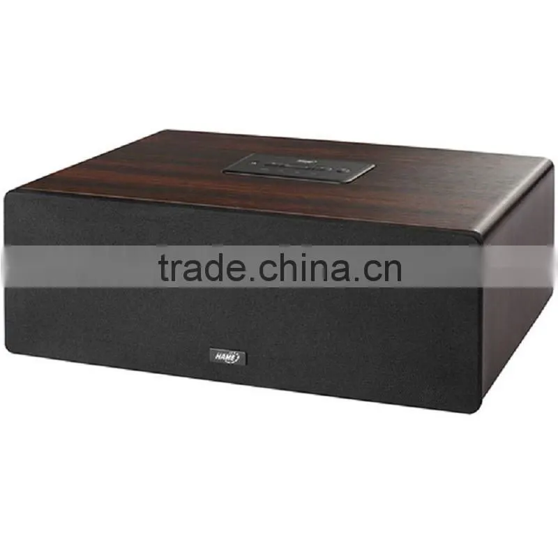 Factory supply high quality wood wifi music box with DLNA Airplay pushing via Android ios app