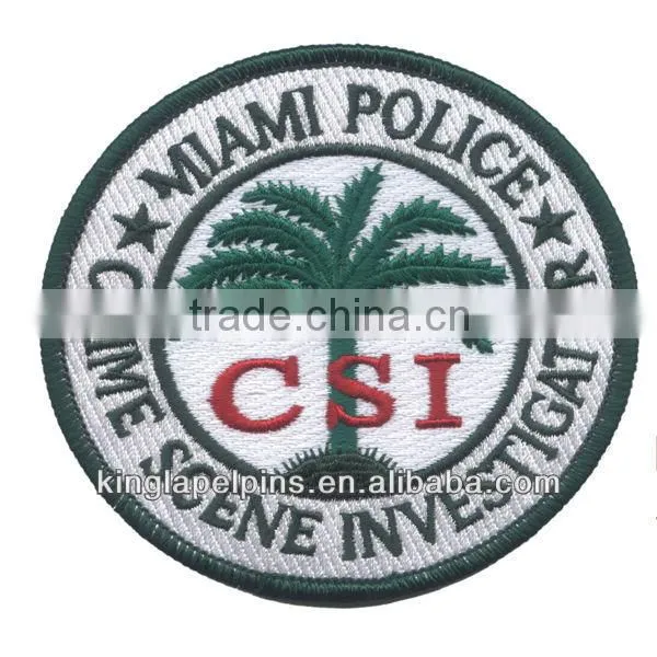 SM-MP004 Customized self-adhesive embroidery patches
