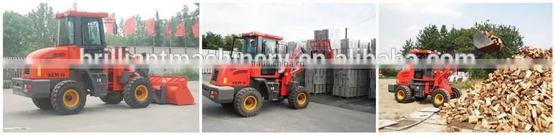 Cheap Price 1.6 Ton Lawn Tractor Mini Front End Loader