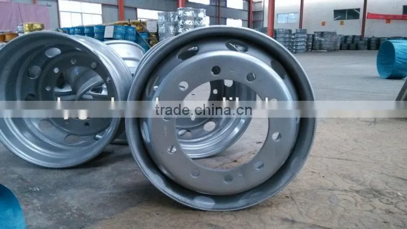 Tubeless wheel rims 22.5x9.00,22.5 inch steel wheel,truck wheel