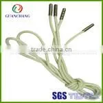 Cheap hot selling good quality nfl elastic custom logo printed multi color flat plastic tips shoelace charm bulk wholesale China