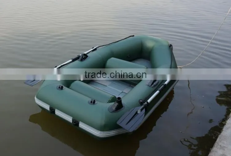 PVC folding plastic fishing boat