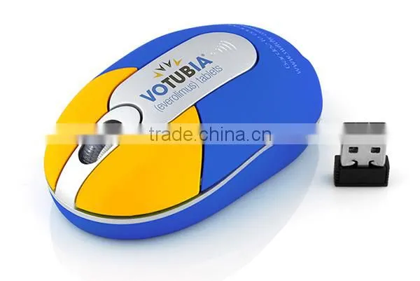 2.4Ghz Pretty USB Colorful Wireless Mouse Laptop