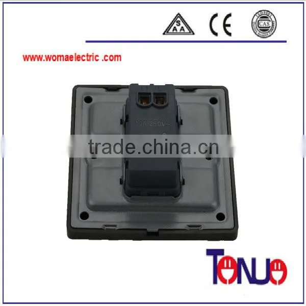 Middle east style stainless 1 gang wall switch