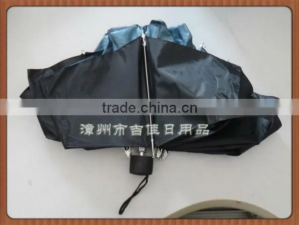 high quality 3 folding promotional umbrella
