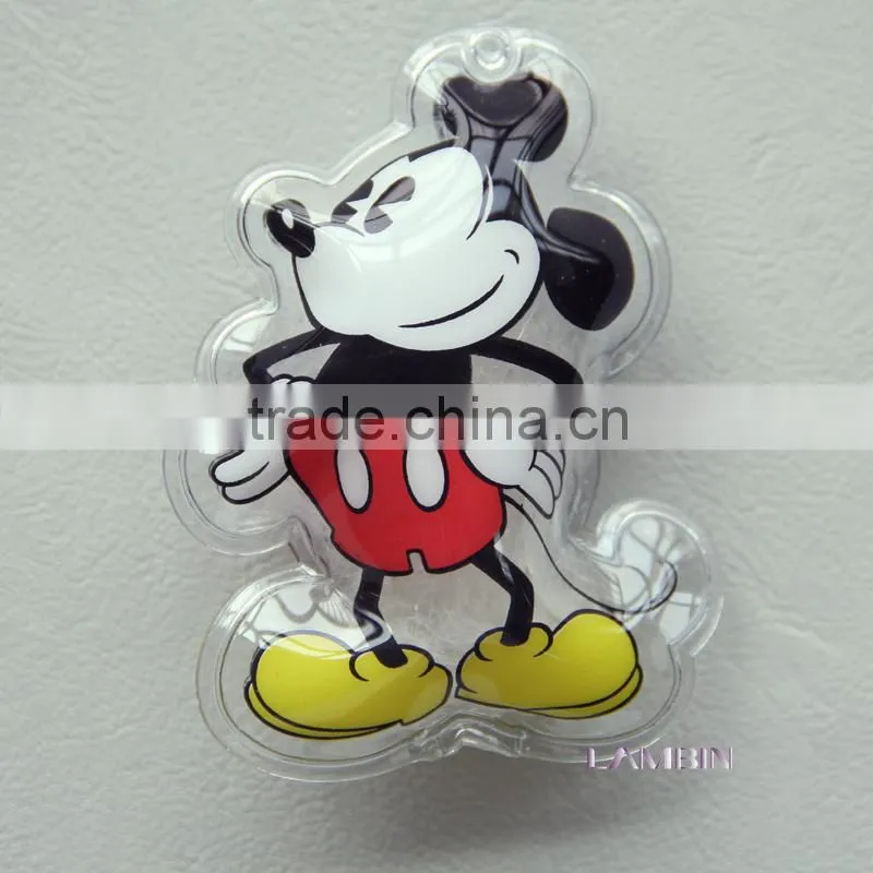 Cartoon down tag for kids garment