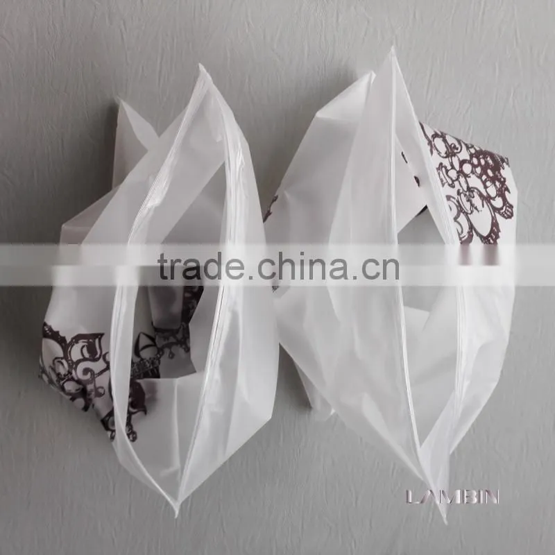 Factory manufacture self-sealing plastic packaging bag for home textile products
