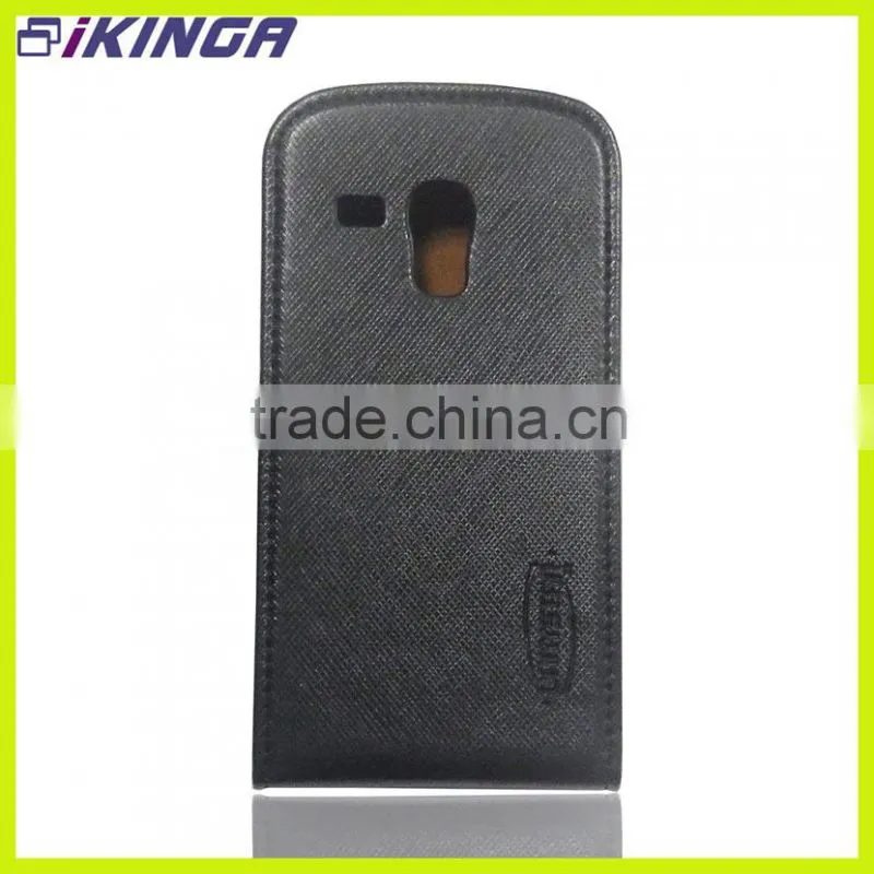 Leather Flip case smartphones with magnet closure,smart phoen cases for samsung S3 mini