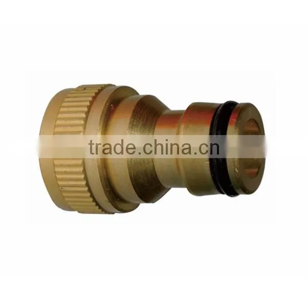 Outdoor quick connect water fittings for hose