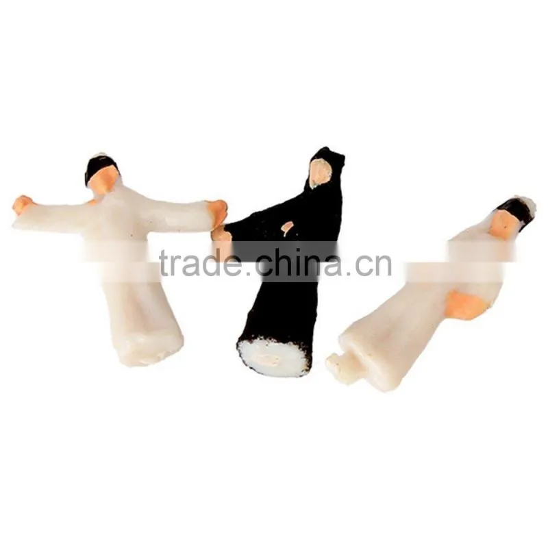artificial model human figure ,Arab model figure, model figure in resin plastic , building model color figure for 1/100