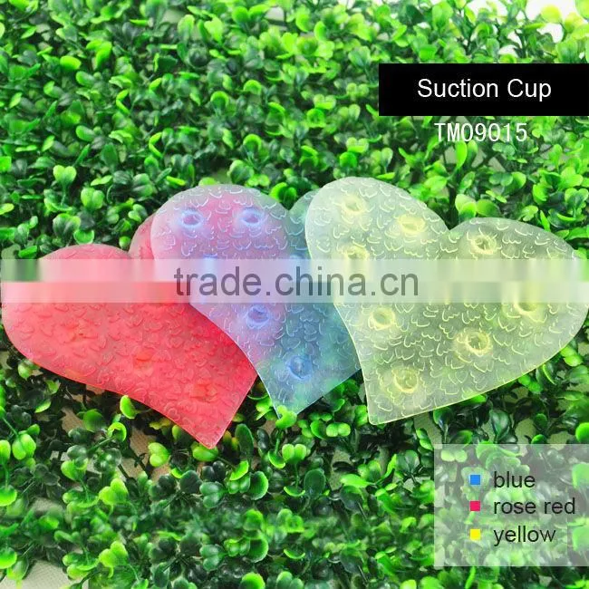 Heart shaped anti slip waterproof floor mat