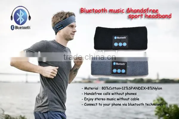 New products bluetooth sport gym headband for Christmas gifts