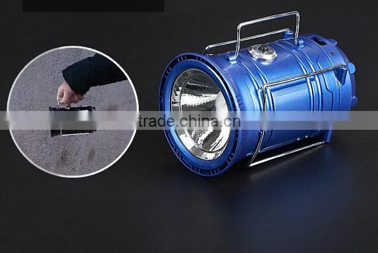 Venture Highlight Lantern For Camping 12.4cm Led Camping Light For Fishing Foldable Tourist Tent Lamp Fishing Tackle