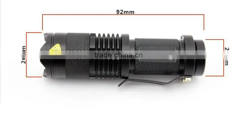 aluminum led flashlight