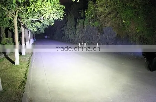7inch 51w Red Round LED Work Light Spot Offroad fog Driving 4WD Boat UTE ATV SUV