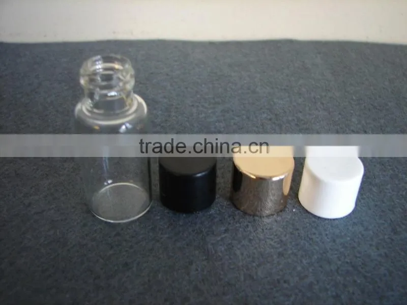Glass vial with screw plastic cap(ITEM NO.:H SERIES)
