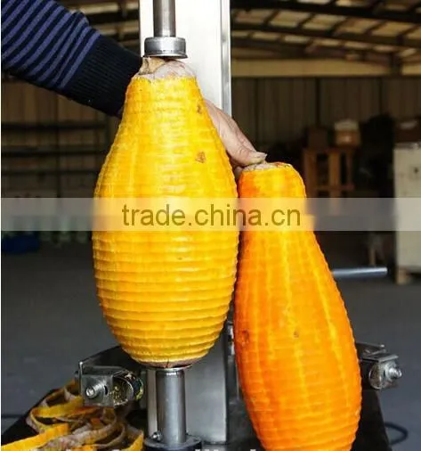 Pawpaw peeler equipment with capacity 240pcs/h