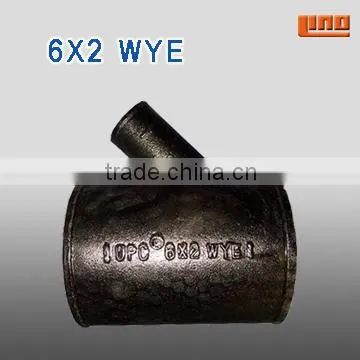 ASTM A888 cast iron pipe fitting