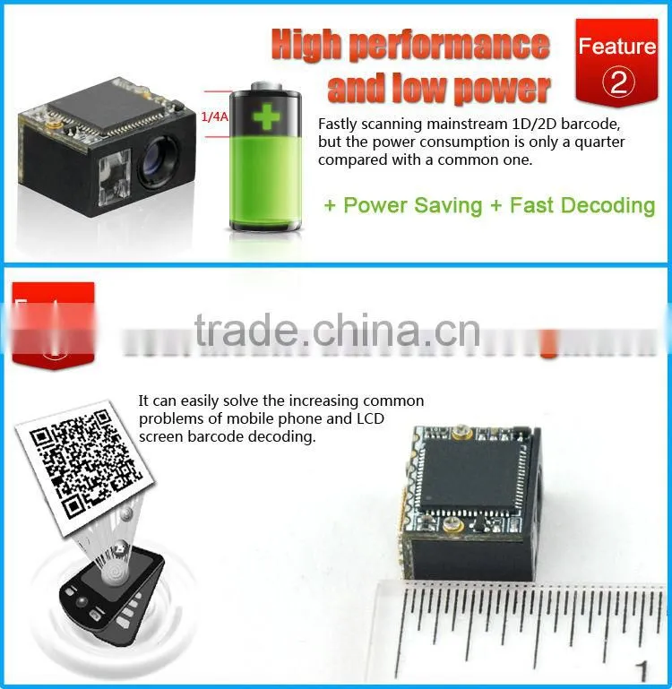 LV3080 Cheapest and Smallest 2D Barcode Scanner for Mobile POS, PDA and Smartphone