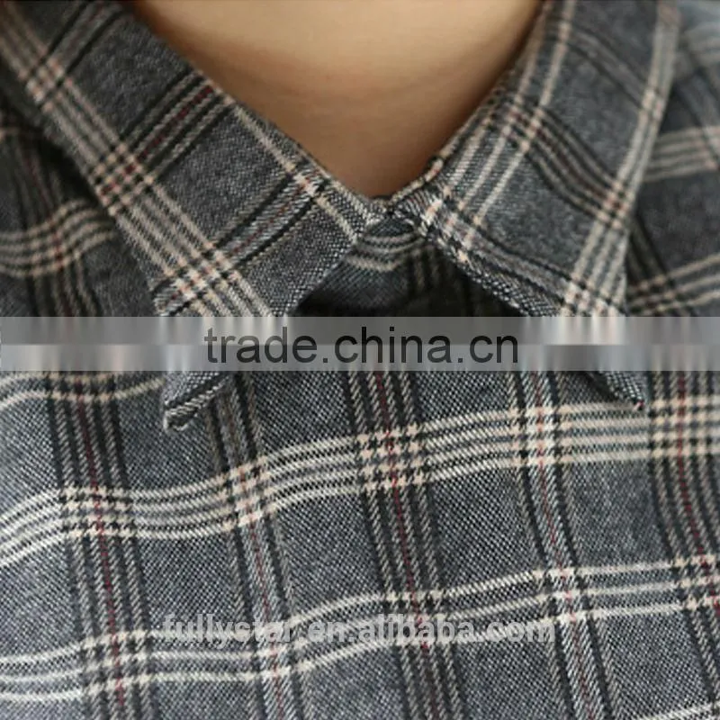 new knit stitching loose falbala grid women mature coat