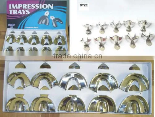 Impression Trays Perforated
