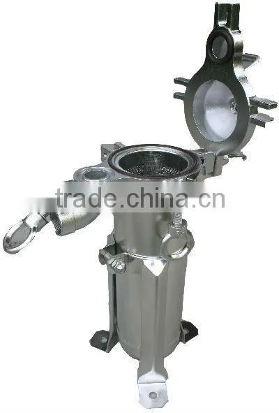 liquid media Bag Filter housing for water treatment