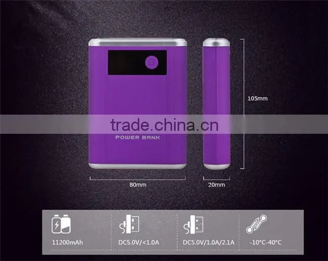 11200mAh Power Bank With LED Light